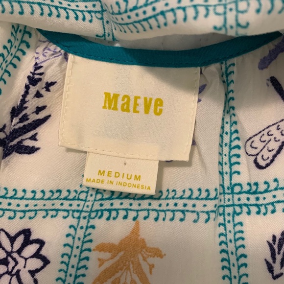 Maeve Anthropology sleeveless botanical animal top - Picture 7 of 8